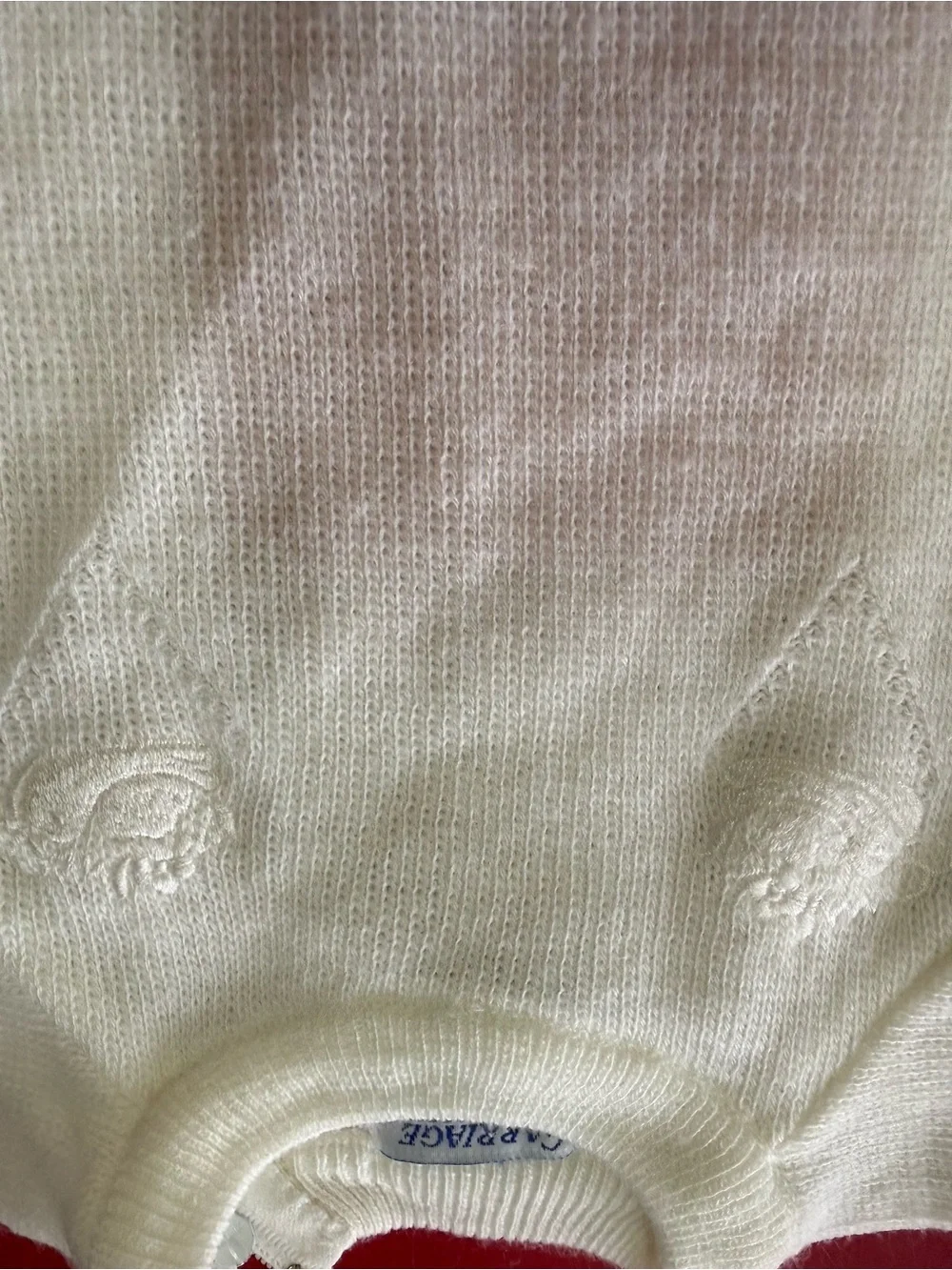 Vintage Carriage Boutiques Sweater Romper